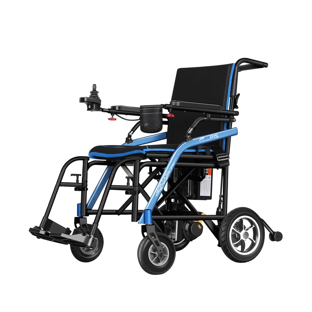 כסא גלגלים ממונע 15 ק"ג בלבד מתקפל בקלות P15
