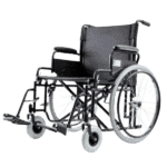 כסא גלגלים מוסדי עם רגליות פריקות וידיות פריקות Basic